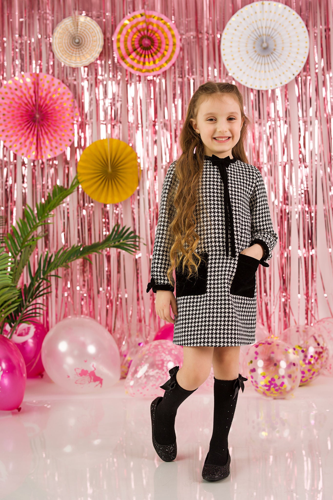 Rochie din stofa pentru fetite  - Luna